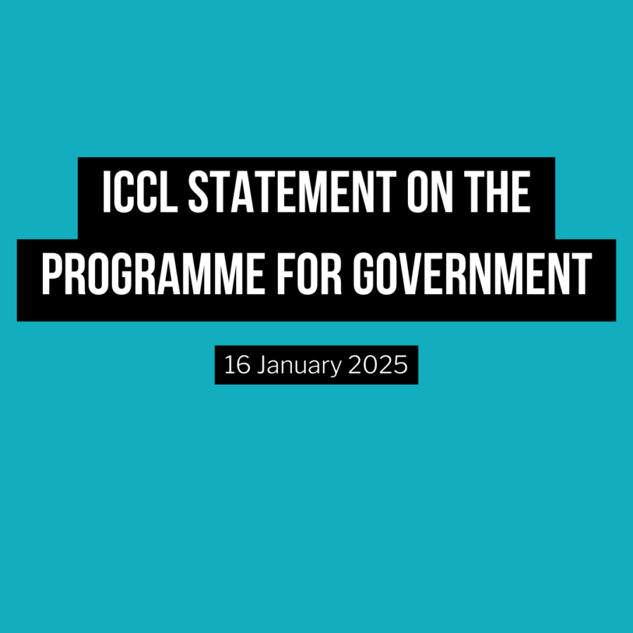 ICCL Statement on the Programme for Government